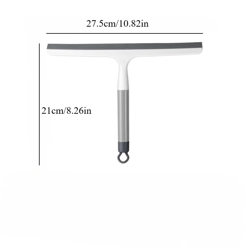 Silicone Shower Scraper Cleaner Bathrooms Multi-purpose Squeegee Glass