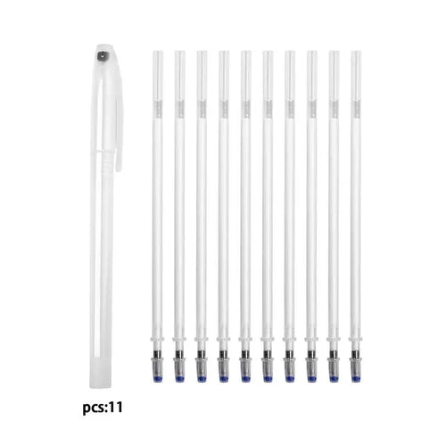 10Pcs/Set Heat Erasable Magic Marker Pen Temperature Disappearing