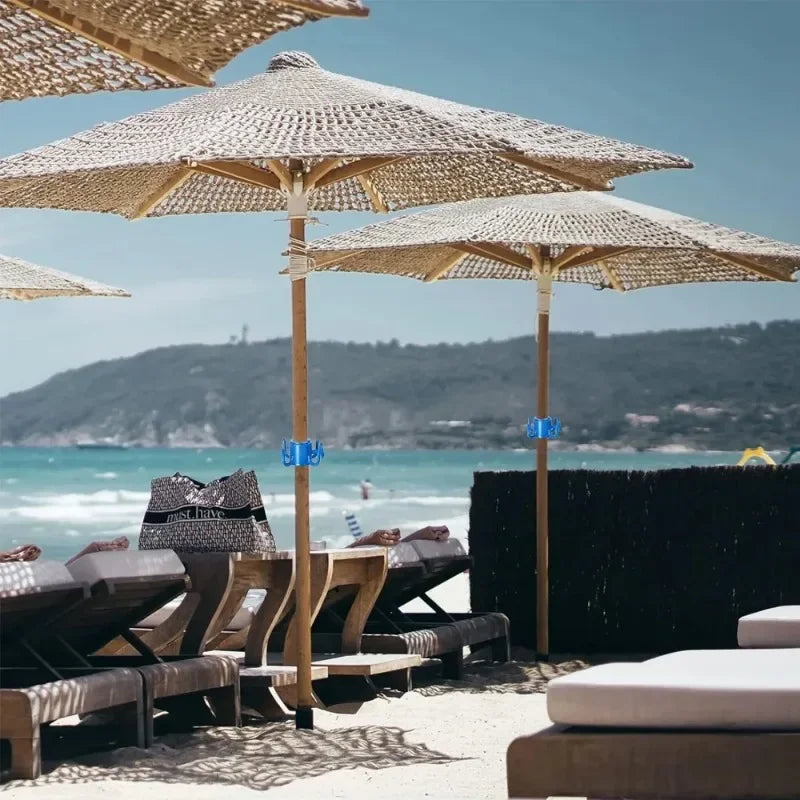 Beach Umbrella Hanging Hook, 4-prongs Plastic Umbrella Hook Hanging