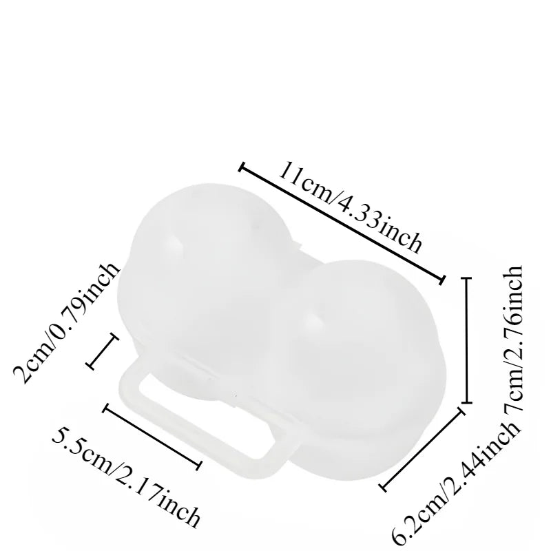 Portable Egg Box Refrigerator Egg Storage Box Shock-absorbing And Anti