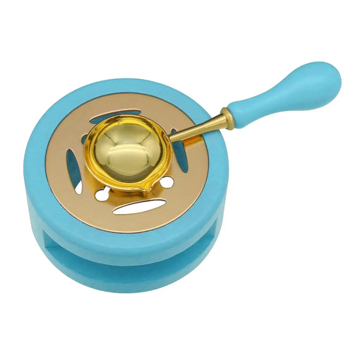 1set Wax Seal Warmer,Wax Seal Kit with Wax Seal Spoon for Melting Wax