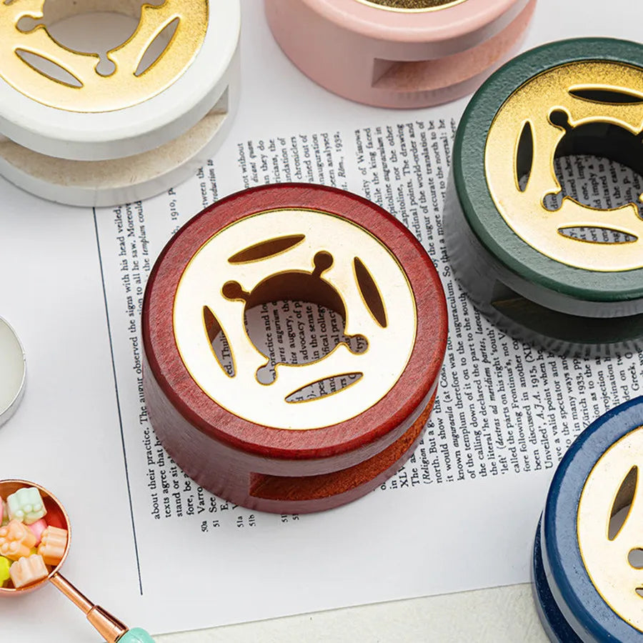 1set Wax Seal Warmer,Wax Seal Kit with Wax Seal Spoon for Melting Wax