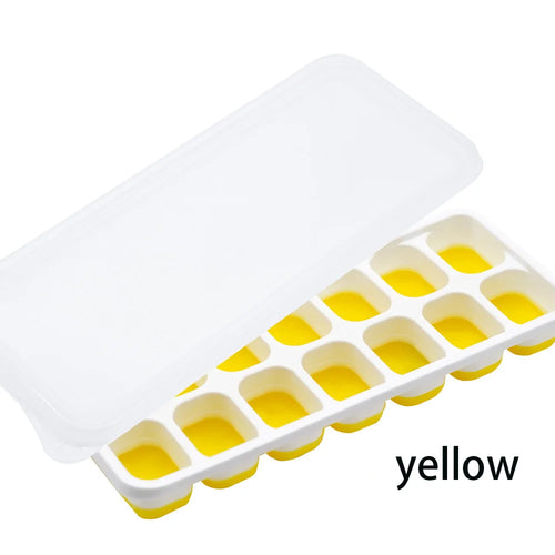 14 Grid Ice Cube Tray Silicone Mold Square Ice Cube Tray Mold Ice Cube