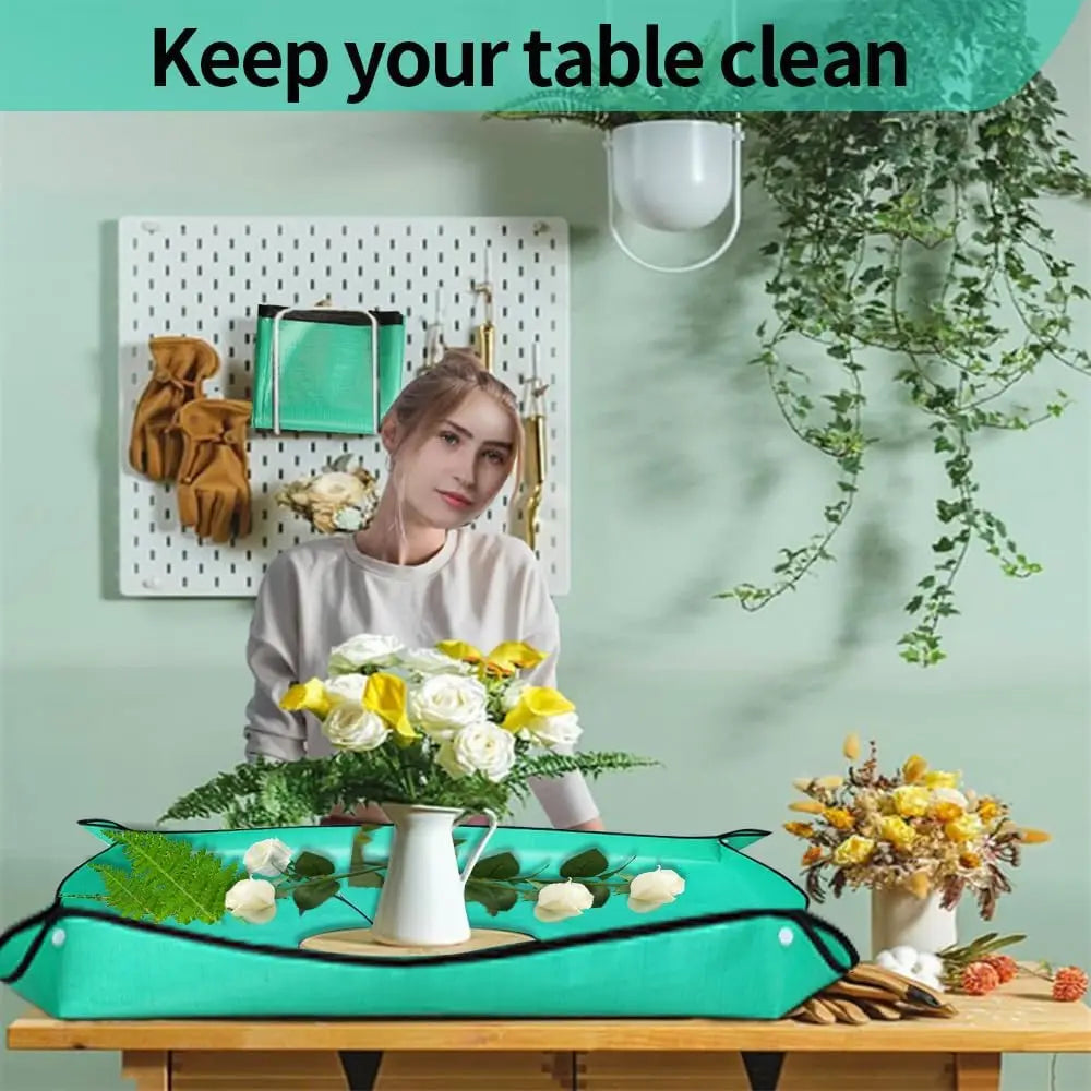 1PCS Plant Repotting Mat 50-100cm Thickened Waterproof For Indoor