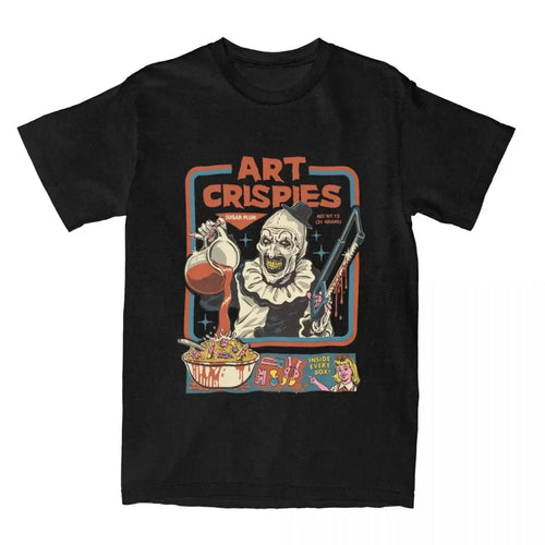 Art Crispies Terrifier Clown Shirt Apparel Men Women's Pure Fashion