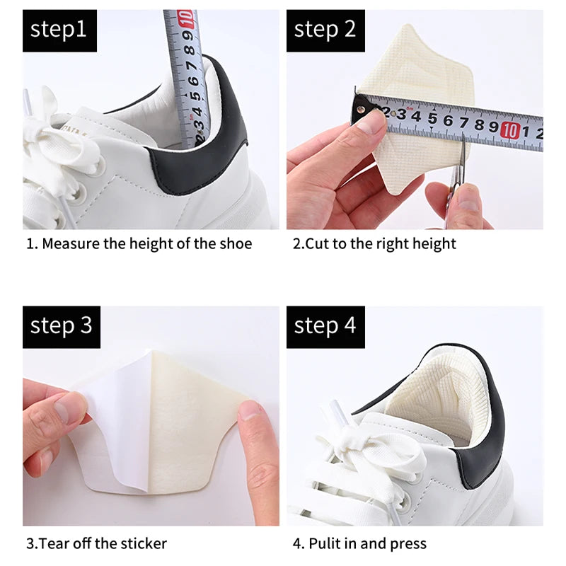 3pairs/6pairs Insoles Patch Heel Pads for Sport Shoes Back Sticker