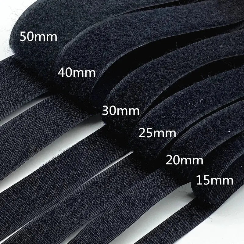 10M/Pair Hook and Loop Tape Nylon Heavy Duty Sticky Strips Reusable