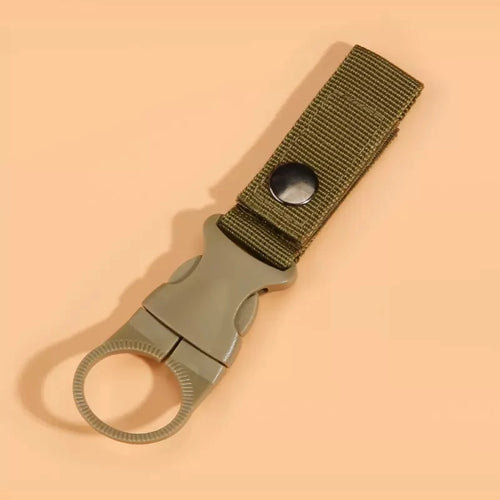 Outdoor Water Bottle Buckle Webbing Tactical Hanging Buckle Portable