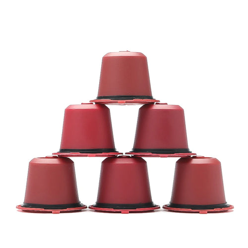 3/6PCS Refillable Reusable Nespresso Coffee Capsule Reutilisable