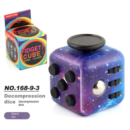 New Antistress Fidget Compression Sensory  New Novelty Magic Dice Toys