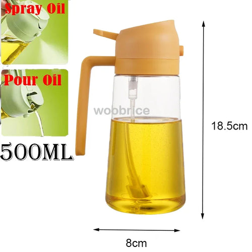 Oil Dispenser Seasoning Accessories Oil Cruet Bottle Oil Spray Kitchen