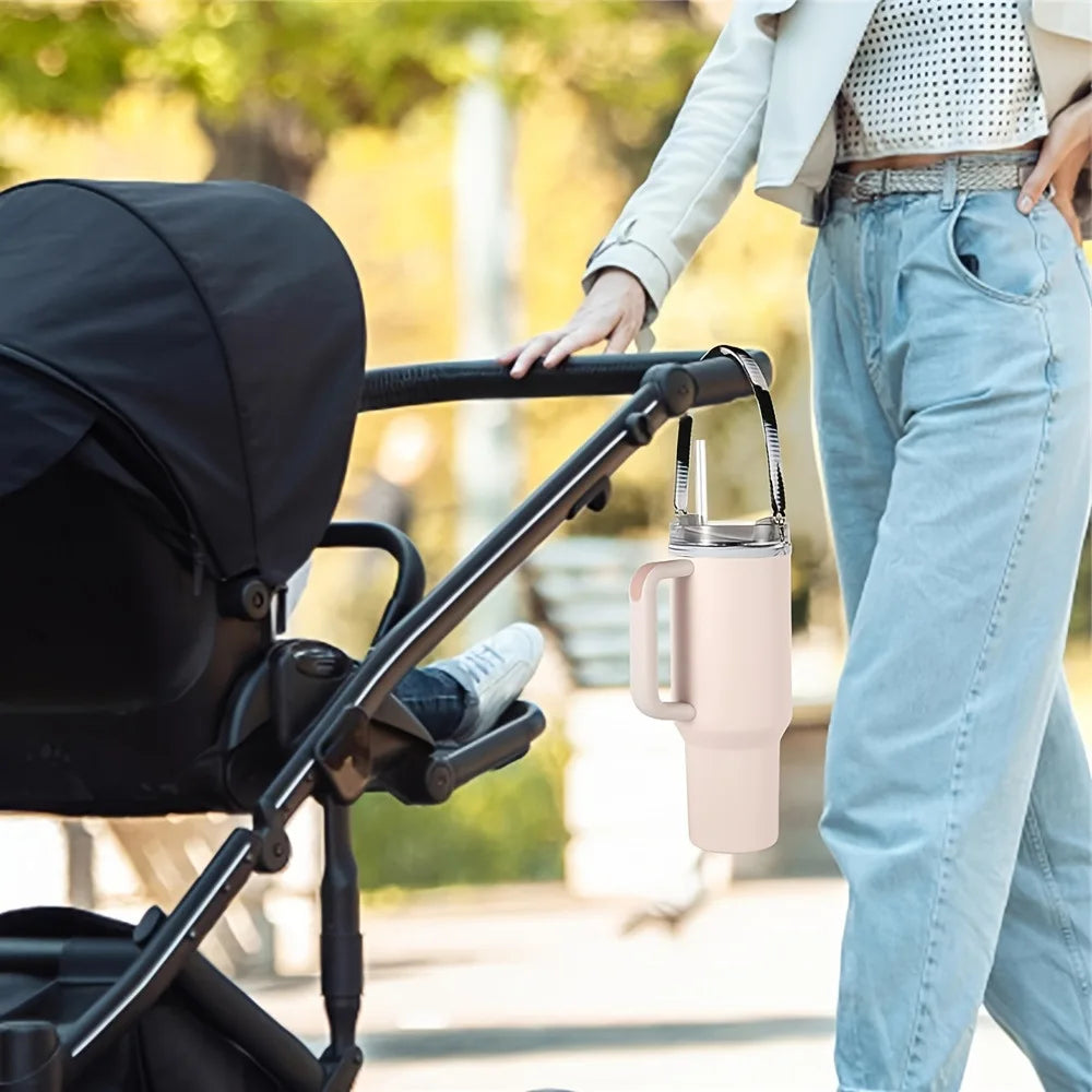 Water Bottle Handle Water Bottle Sling Carrier Holder Strap Soft