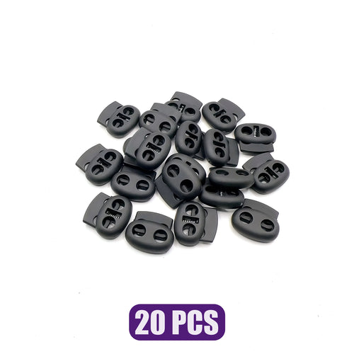 Plastic Cord Lock Stopper Toggle Clip for Drawstring Elastic Lanyard