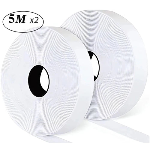 1/2/5M Strong Self Adhesive Fastener Hook and Loop Strips with Glue