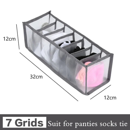 Sports Bra Underwear Organizer Storage Box Panties Socks Storage Boxes