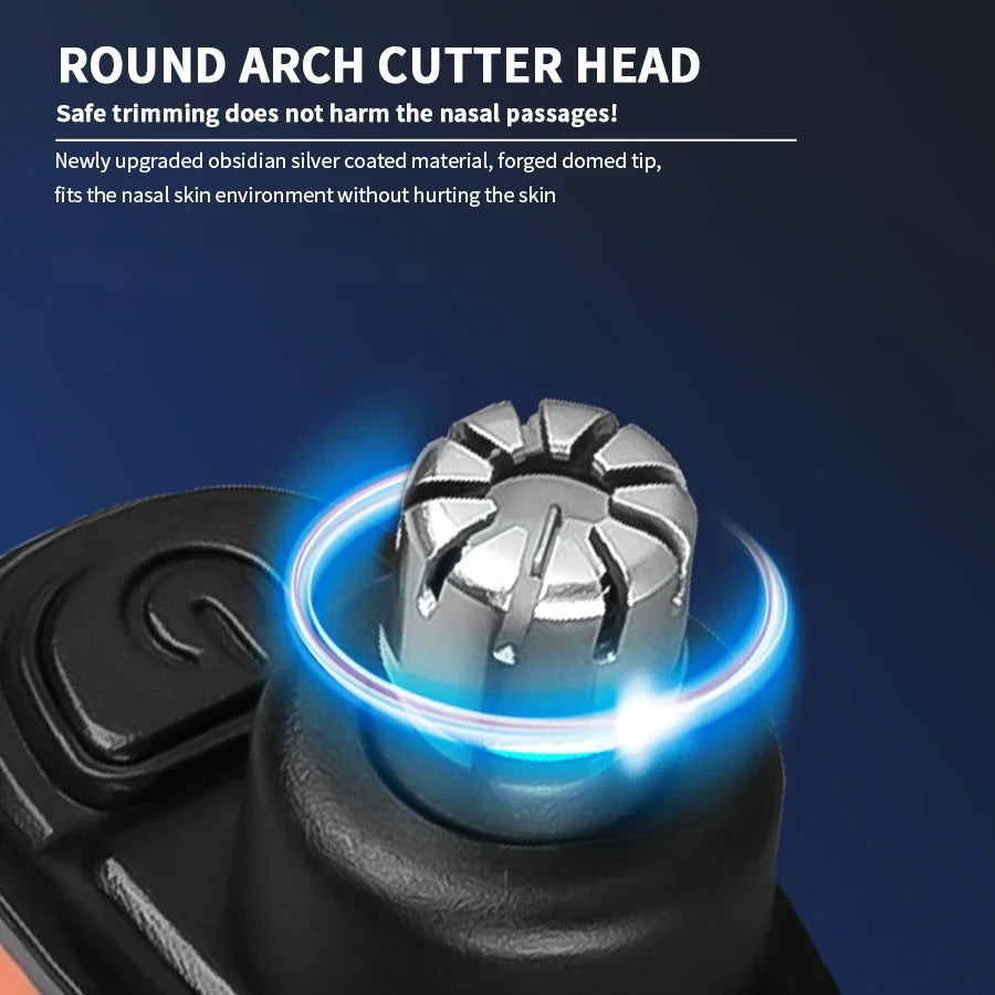 2 In 1 Electric Portable Ear And Nose Hair Trimmer Clipper 2024