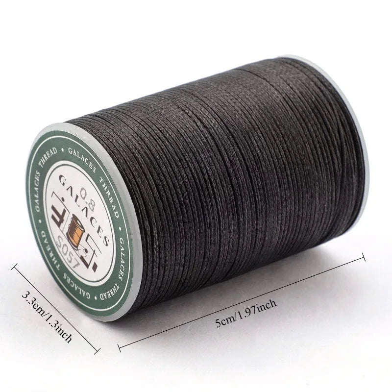 0.8mm 90m Waxed Thread Repair Cord String DIY Handmade Sewing Leather