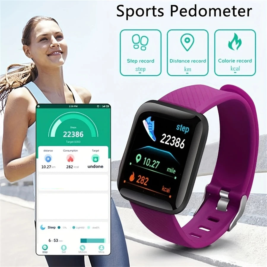 Smartwatch Men Women Wristwatches Smart Watch Message Fitness Monitor