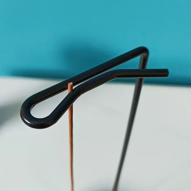 Creative Upside Down Incense Burner Incense Stick Holder Wooden Round