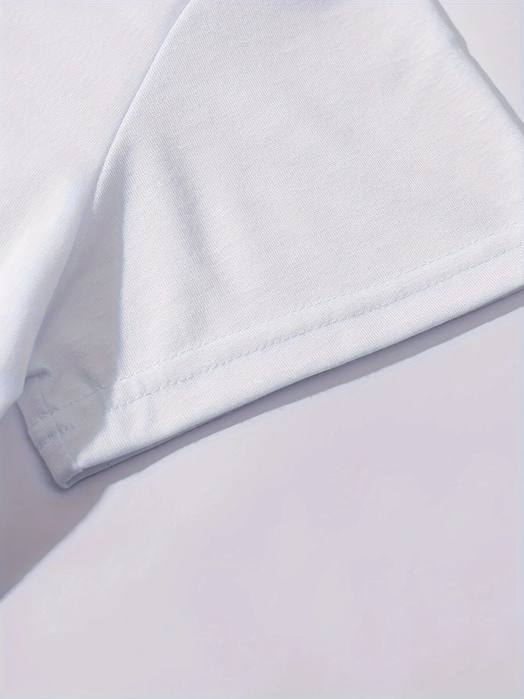 Paris Print T-shirt, Short Sleeve Crew Neck Casual Top for Summer &