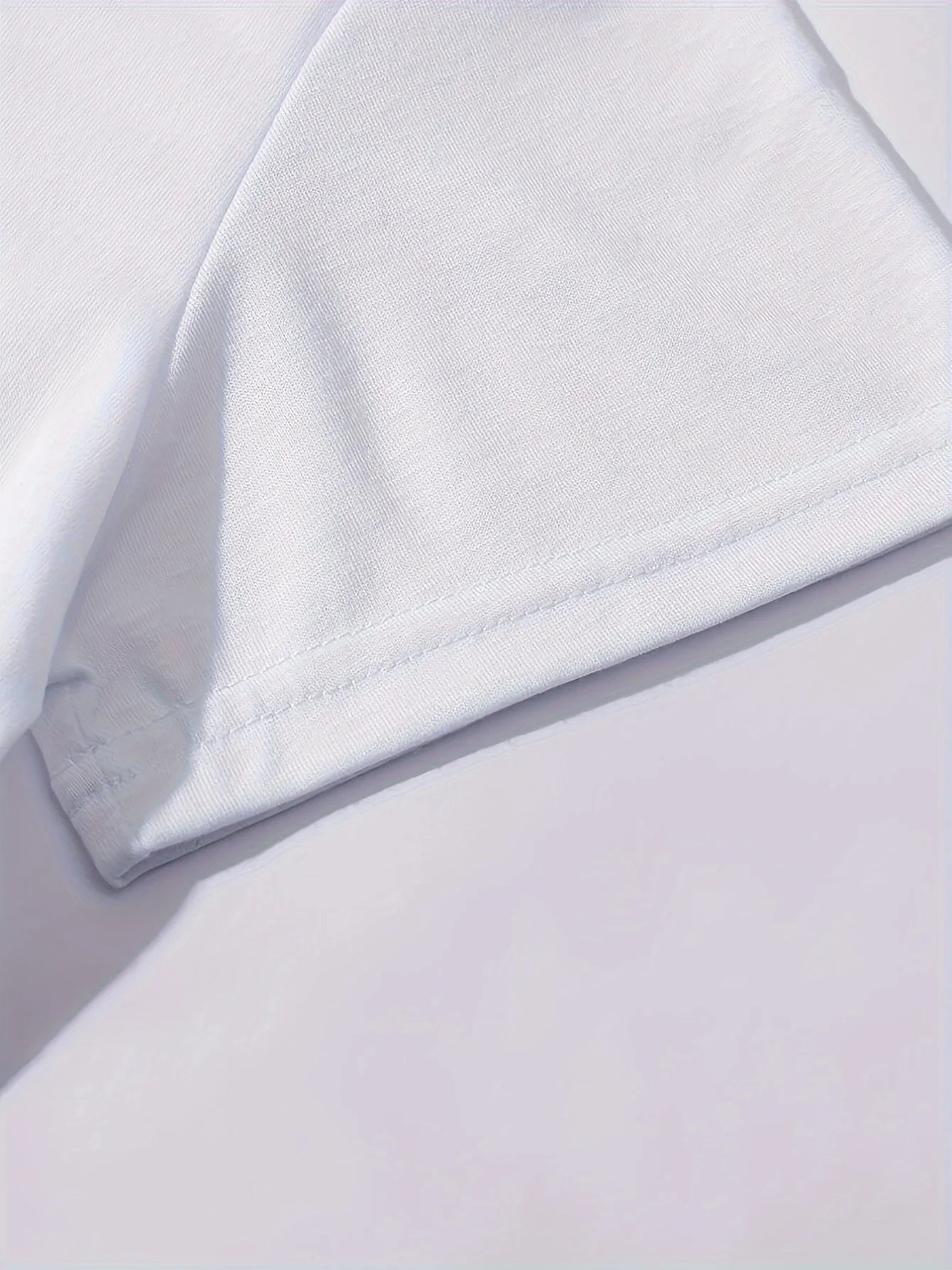 Paris Print T-shirt, Short Sleeve Crew Neck Casual Top for Summer &