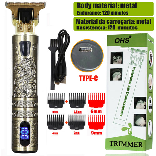 Hot Sale Vintage T9 Electric Cordless Hair Cutting Machine