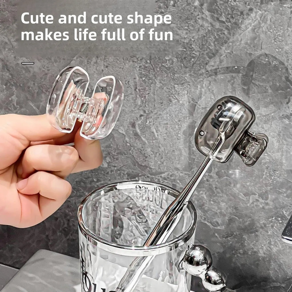 2 Pack Toothbrush Head Covers - Travel Protector Cap Case, Color Combo