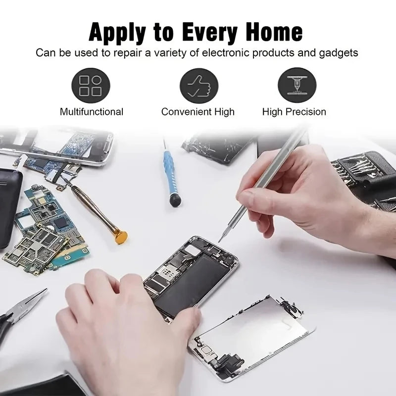 Magnetic Precision Screwdriver Set, 25 In 1 With 24 Piece Mini Pocket