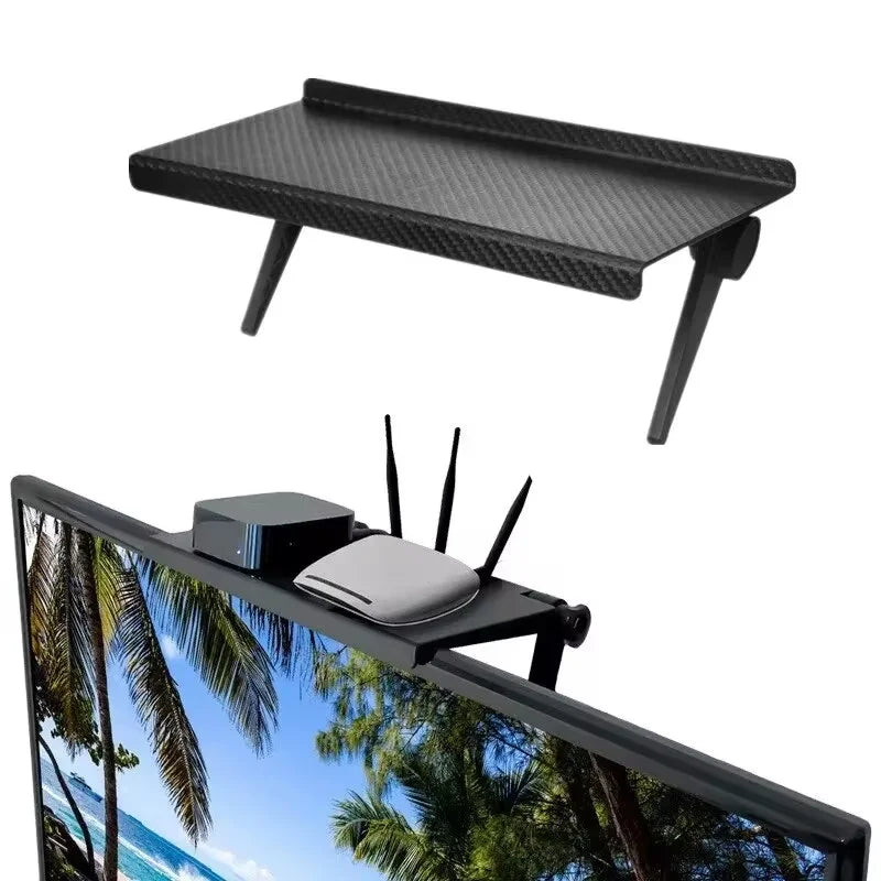 1pc hot selling computer and TV screen top storage rack wireless