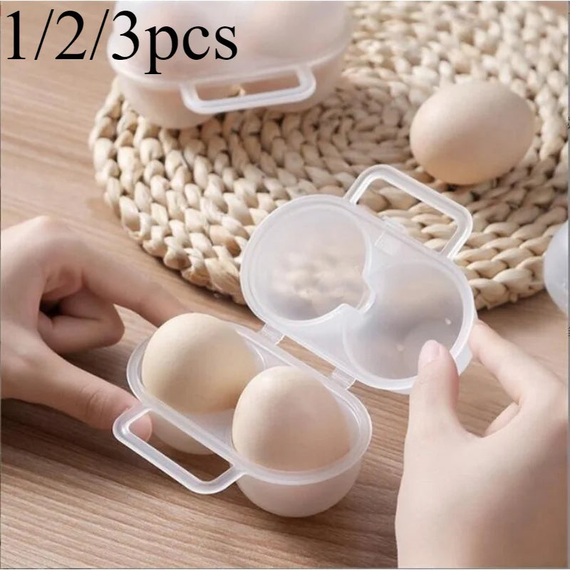 Portable Egg Box Refrigerator Egg Storage Box Shock-absorbing And Anti