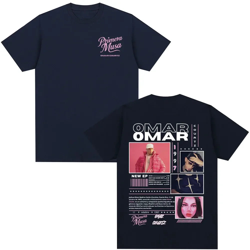 Omar Courtz Primera Musa Album Tour Merch T Shirt Men Women Clothing