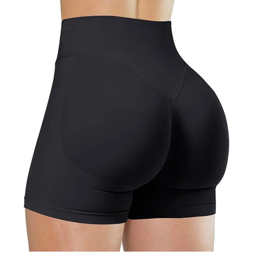 Summer High Waisted Yoga Shorts Fashionable and Sexy Running Fitness