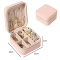 Mini Jewelry Storage Box Portable Home Travel Earrings Necklace