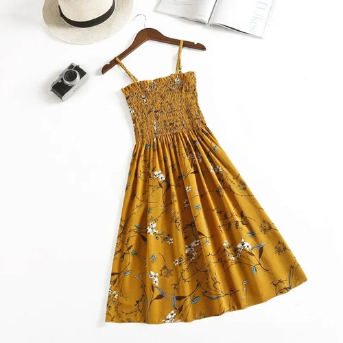 Summer Chiffon Camisole Sleeveless Dress Women Mini Dresses Fashion