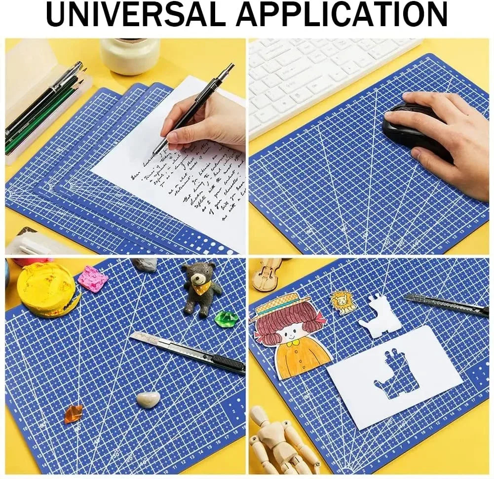 A3 A4 A5 PVC Cutting Mat Workbench Patchwork Cut Pad Sewing Manual DIY