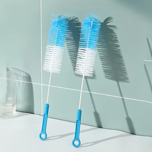 Long Handle Cup Brush,Kitchen Glass Bottle Cleaning Brush,Milk Bottle