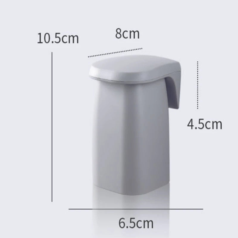 1-4PCS Japanese Style Minimalist Magnetic Mouthwash Cup Wall Mounted