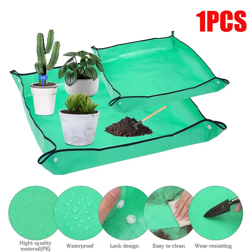 1PCS Plant Repotting Mat 50-100cm Thickened Waterproof For Indoor