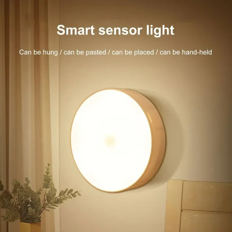 LED Smart Human Body Sensor Night Lights Emergency Automatic Lighting