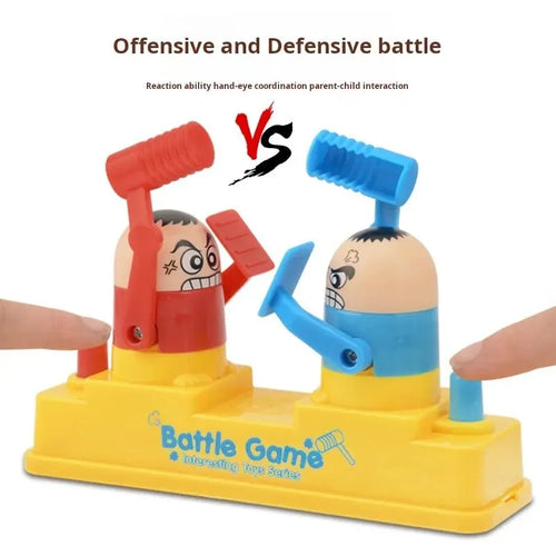1pc Children's Head Knocking Little Man Fighting Red and Blue Attack