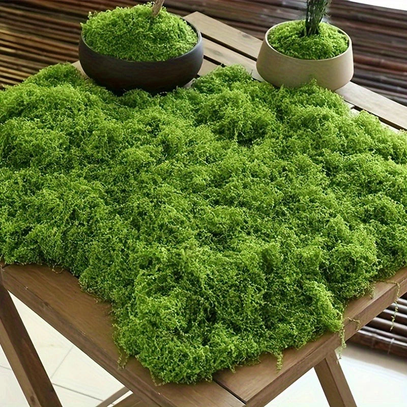 30/50/100g Green Artificial Moss Plant Fake Moss DIY Crafts Grass for