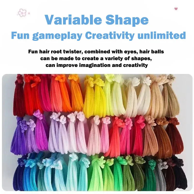 100pcs Colorful Chenille Stems Pipe Cleaners Plush Tinsel Stem Wired