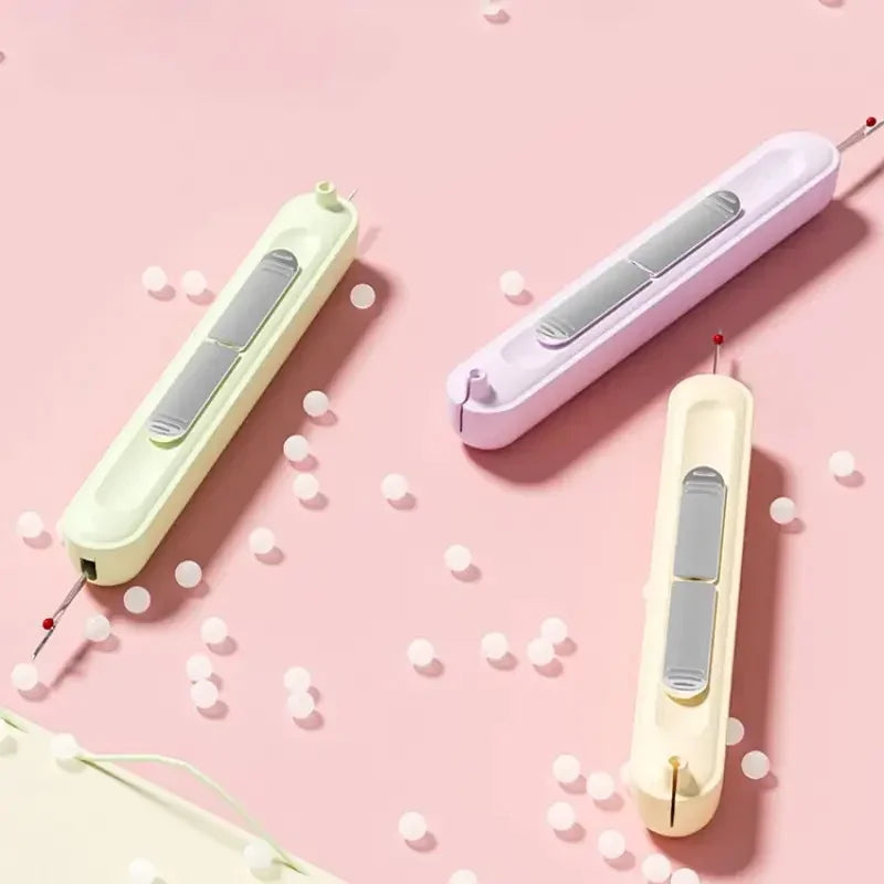 2-in-1 Sewing Tool - Needle Threader & Seam Ripper for Easy Stitching