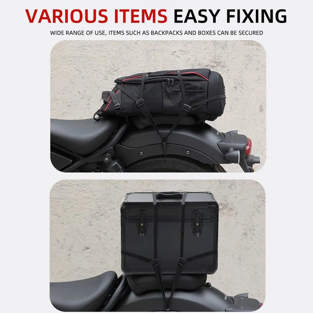 60cm Motorcycle Luggage Strap Helmet Fixed Straps Universal