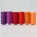 24 Color Sewing Thread 100 Polyester Yarn Sewing Thread Roll Machine
