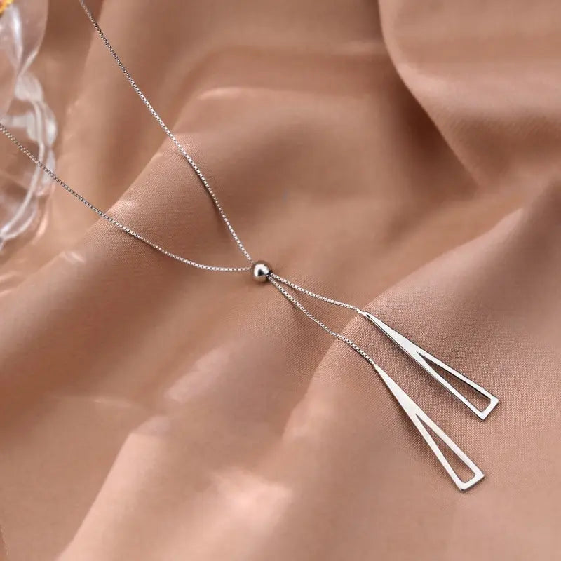 1pcs Necklace Ladies Simple Hip Hop Style Fashionable Tassel