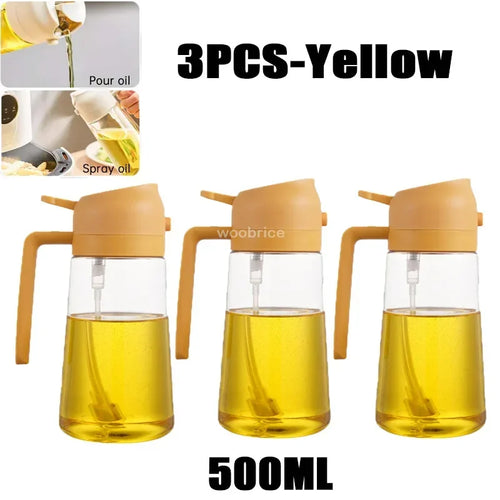 Oil Dispenser Seasoning Accessories Oil Cruet Bottle Oil Spray Kitchen