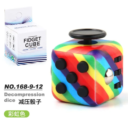 New Antistress Fidget Compression Sensory  New Novelty Magic Dice Toys
