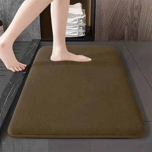Solid Color Bathroom Mat Bathroom Floor Mat Door Mat Household Non