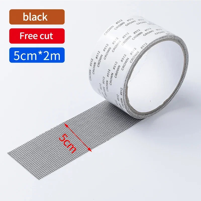 Anti-Mosquito Mesh Window Net Screen Repair Tape Patch Waterproof